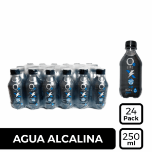 Agua Ozonizada y Alcalina 250ml x 24