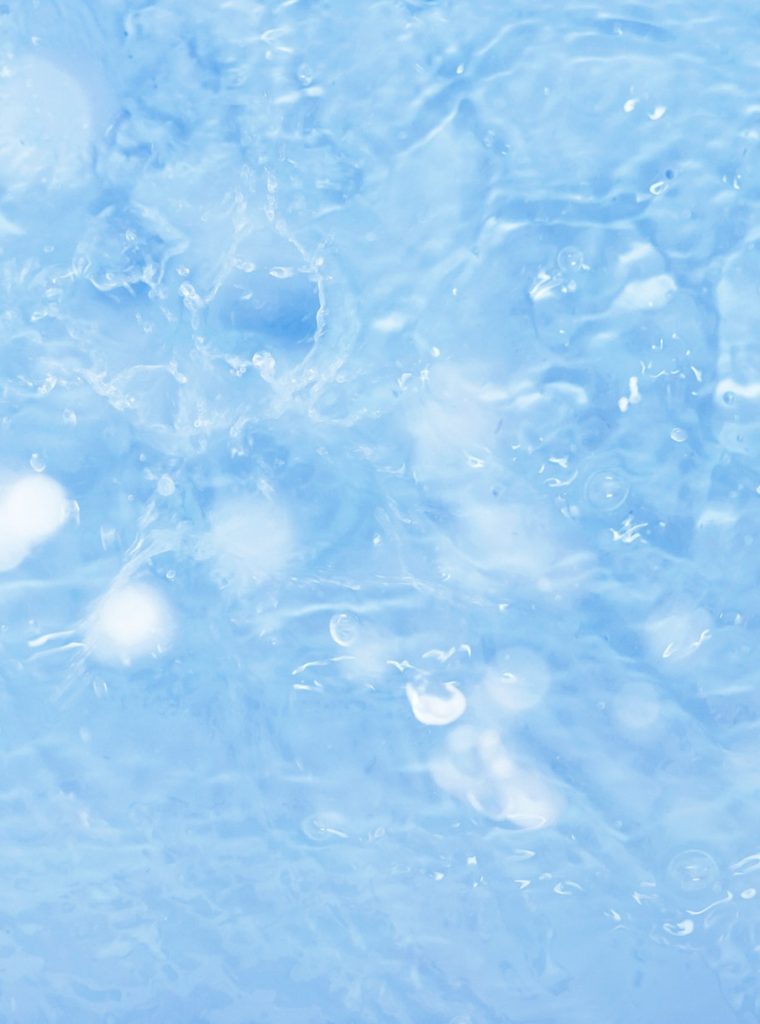 texture blue water water flow, falling water splash